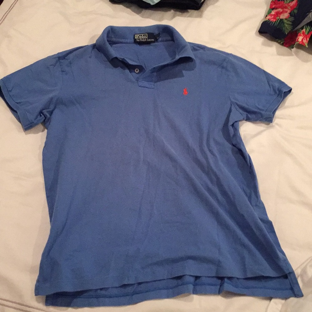 Blue polo
